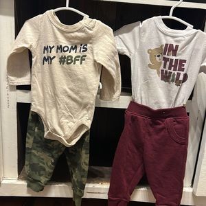 6-9m boys fall/winter outfits